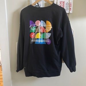 Lululemon Perfectly Oversized Crew Size 8 Unisex Pride 2022 Edition